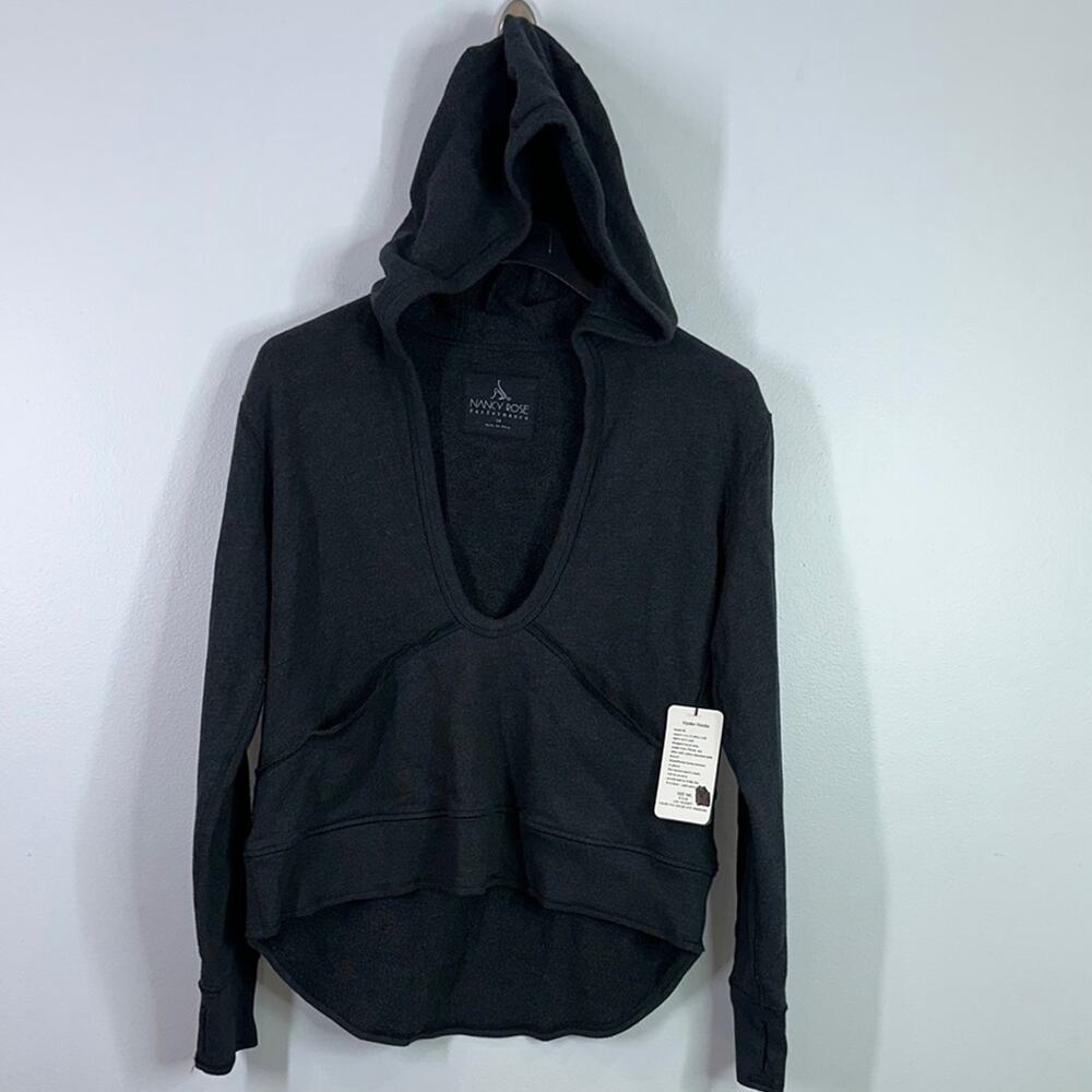 Nancy Rose performance yoga hoodie size 10